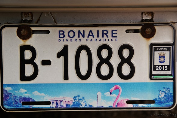 Bonaire Autokennzeichen